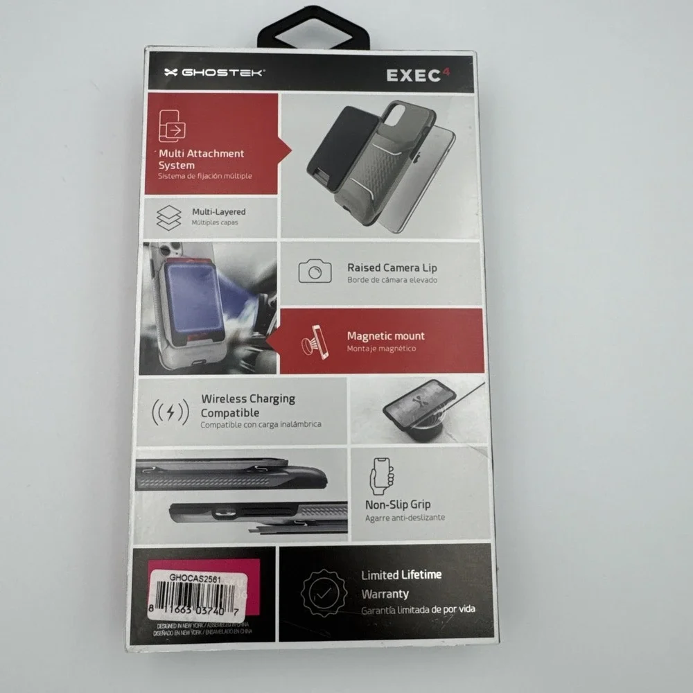 Samsung Note 20 Wallet Case With 4‎ Card Detachable Wallet Ghostek EXEC